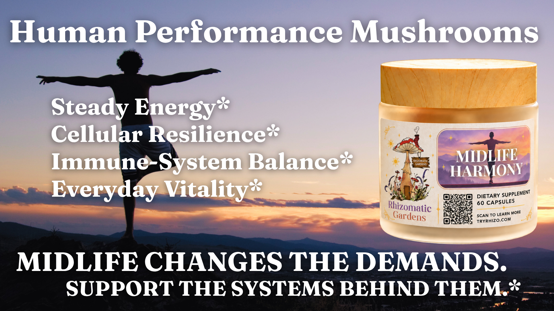 Midlife changes the demands. Support the systems behind them.